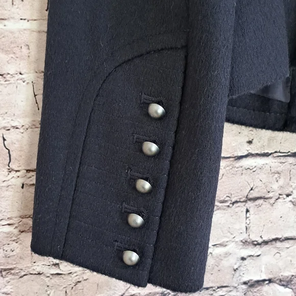 Ann Taylor Loft Military Style Classic Blazer Jacket Size 6 - Picture 5 of 8